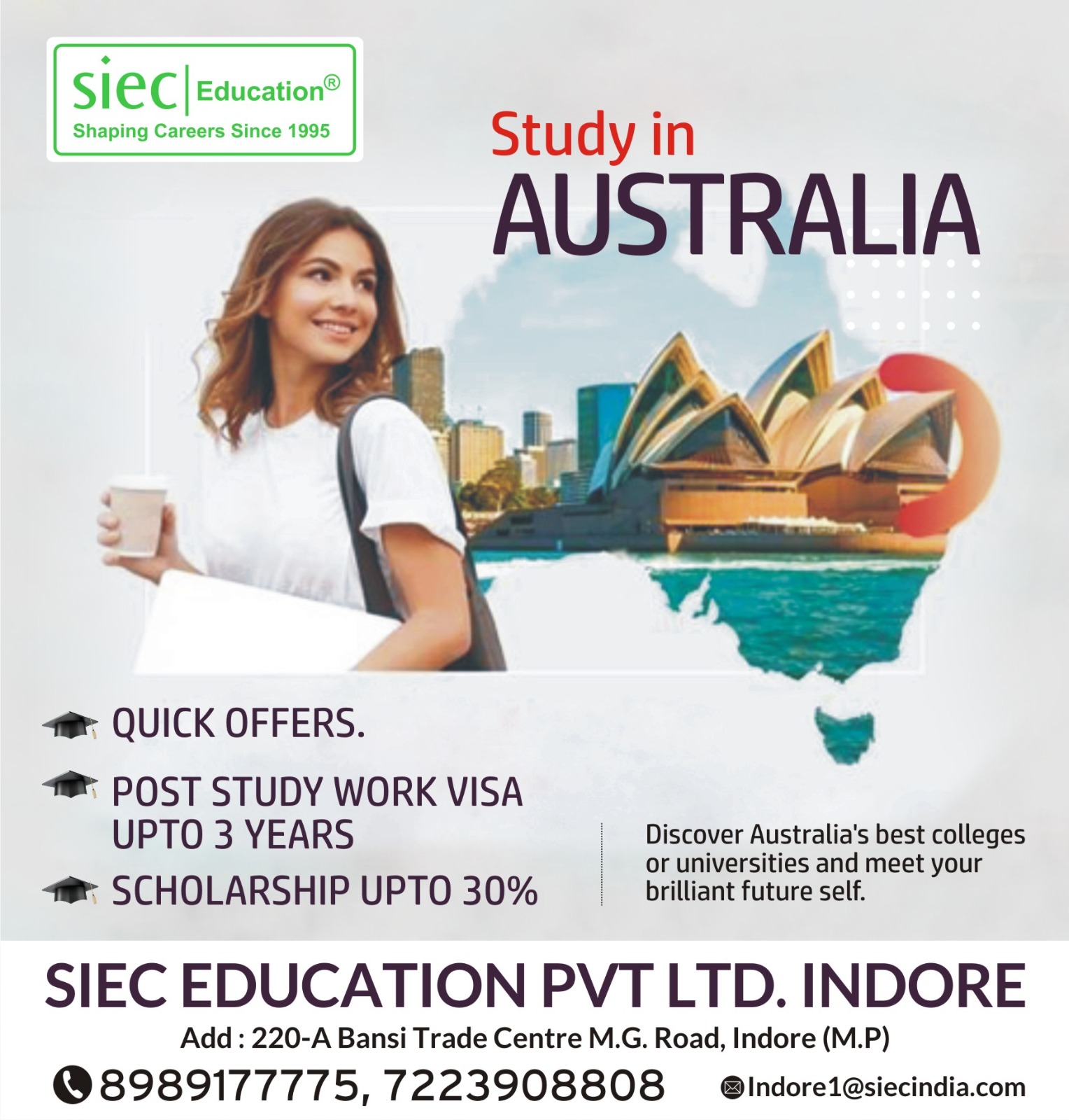 Study In Australia Consultant in Indore